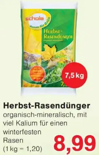 Wiglo Wunderland Schola Herbst-Rasendünger Angebot
