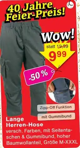 Wiglo Wunderland Lange Herren-Hose Angebot