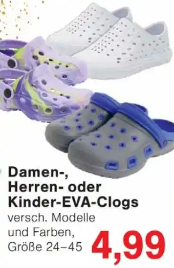 Wiglo Wunderland Damen, Herren oder Kinder-EVA-Clogs Angebot