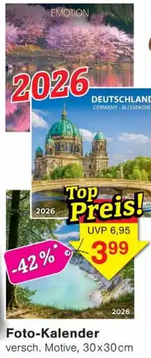 Wiglo Wunderland Foto-Kalender Angebot