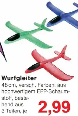 Wiglo Wunderland Wurfgleiter Angebot