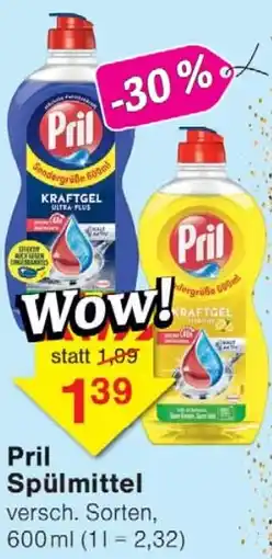 Wiglo Wunderland Pril Spülmittel Angebot
