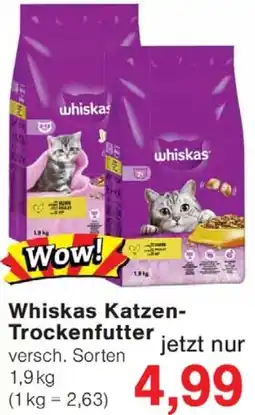Wiglo Wunderland Whiskas Katzen Trockenfutter Angebot