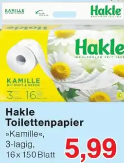 Wiglo Wunderland Hakle Toilettenpapier Angebot