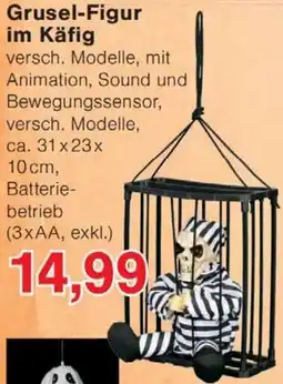 Wiglo Wunderland Grusel-Figur im Käfig Angebot
