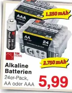 Wiglo Wunderland TIM HOME Alkaline Batterien Angebot