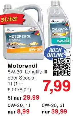 Wiglo Wunderland Motorenöl Angebot