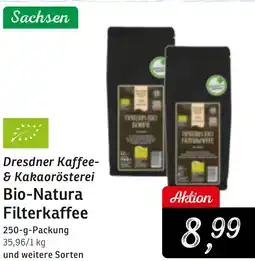 KONSUM Dresdner Kaffee & Kakaorösterei Bio-Natura Filterkaffee Angebot