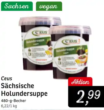 KONSUM Ceus Sächsische Holundersuppe Angebot