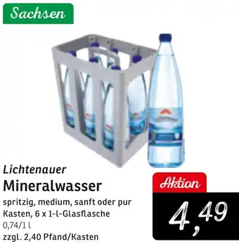 KONSUM Lichtenauer Mineralwasser Angebot