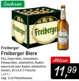 KONSUM Freiberger Biere Angebot