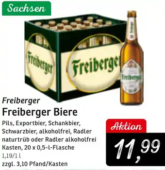 KONSUM Freiberger Biere Angebot