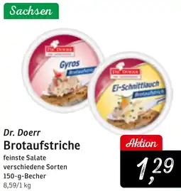 KONSUM Dr. Doerr Brotaufstriche Angebot