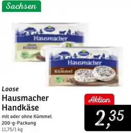 KONSUM Loose Hausmacher Handkäse Angebot