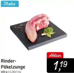 KONSUM Rinder Pökelzunge Angebot
