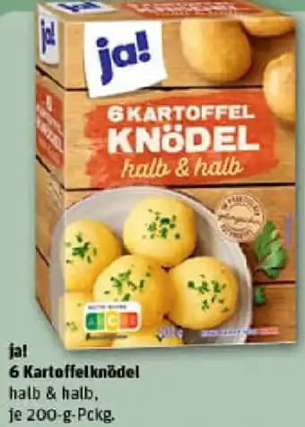 REWE ja! 6 Kartoffelknödel Angebot