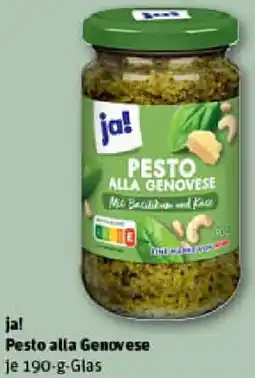 REWE ja! Pesto alla Genovese Angebot