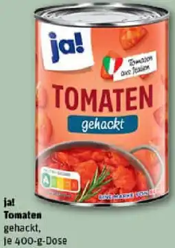 REWE ja! Tomaten Angebot