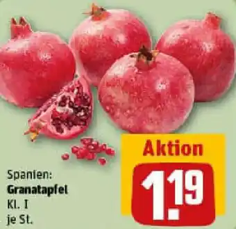 REWE Granatapfel Angebot