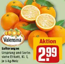 REWE Saftorangen Angebot