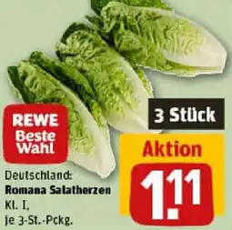 REWE Romana Salatherzen Angebot