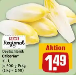 REWE Chicorée Angebot