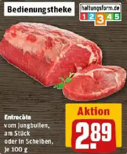 REWE Entrecôte Angebot