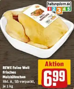 REWE REWE Feine Welt Frisches Maishähnchen Angebot