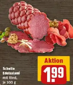REWE Schutte Edelsalami Angebot