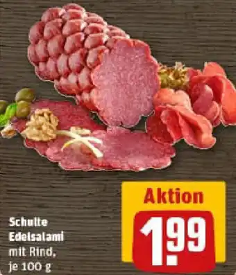 REWE Schutte Edelsalami Angebot