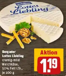 REWE Bergader Lottes Liebling Angebot