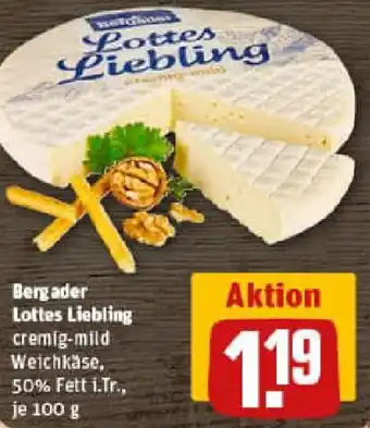 REWE Bergader Lottes Liebling Angebot