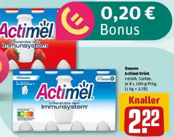 REWE Danone Actimel Drink Angebot