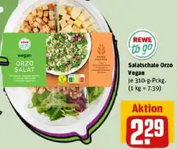 REWE Salatschale Orzo Vegan Angebot