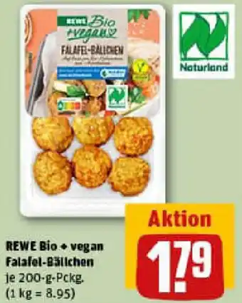 REWE REWE Bio + vegan Falafel-Bällchen Angebot