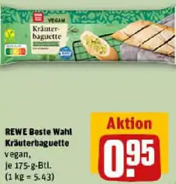 REWE REWE Beste Wahl Kräuterbaguette Angebot