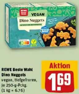REWE REWE Beste Wahl Dino Nuggets Angebot