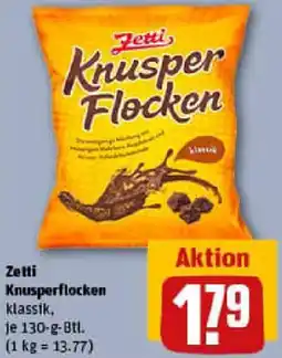 REWE Zetti Knusperflocken Angebot
