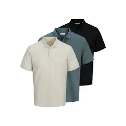 Netto Marken-Discount Jack & Jones Poloshirt Austin Kurzarmshirt im Dreierpack Angebot
