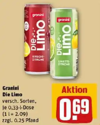 REWE Granini Die Limo Angebot
