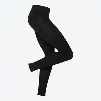 NKD Damen-Thermo-Leggings mit Zopfmuster Angebot