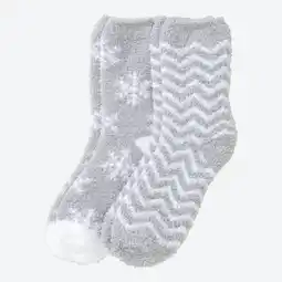 NKD Damen-Kuschelsocken mit Teddy-Motiv, 2er-Pack Angebot