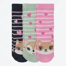 NKD Kinder-Mädchen-Socken mit verschiedenen Designs, 3er-Pack Angebot
