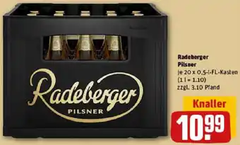 REWE Radeberger Pilsner Angebot