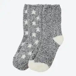 NKD Damen-Kuschelsocken mit Muster, 2er-Pack Angebot