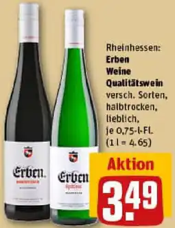 REWE Erben Weine Qualitätswein Angebot