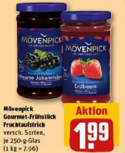REWE Mövenpick Gourmet-Frühstück Fruchtaufstrich Angebot