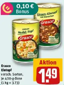 REWE Erasco Eintopf Angebot