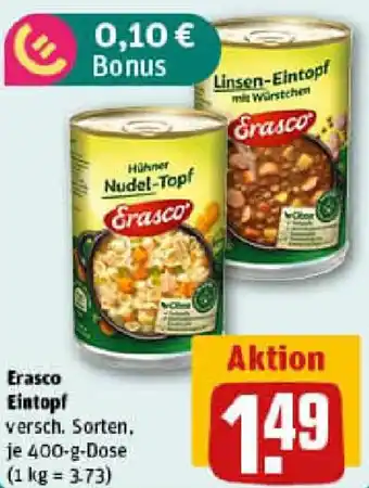 REWE Erasco Eintopf Angebot
