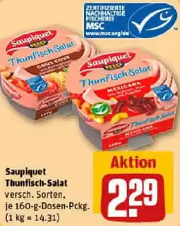 REWE Saupiquet Thunfisch-Salat Angebot